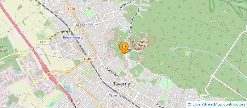 localisation de l'entreprise MAB  TAVERNY