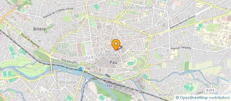 localisation de l'entreprise MAB à PAU