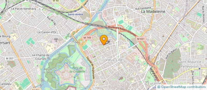 localisation de l'entreprise MAB ADVISORY à LILLE
