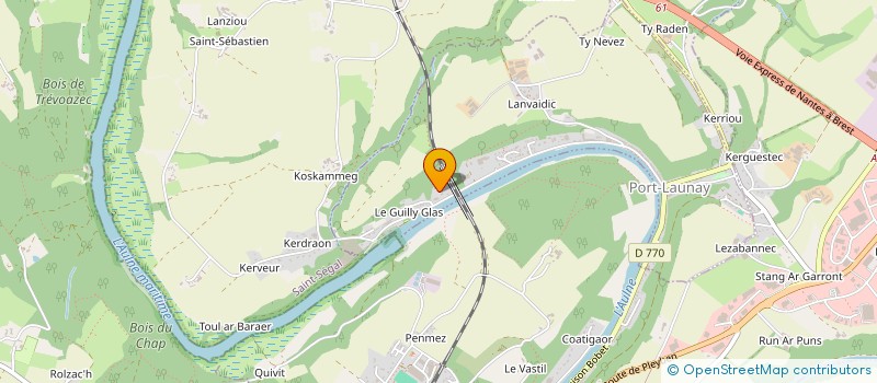 localisation de l'entreprise MAB AR MOR  PORT-LAUNAY