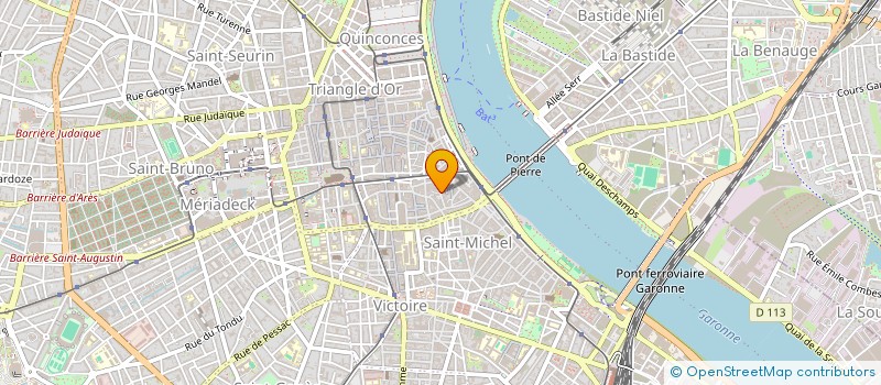 localisation de l'entreprise MAB BOX  BORDEAUX