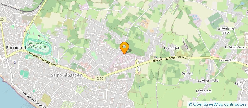 localisation de l'entreprise MAB & CO  PORNICHET