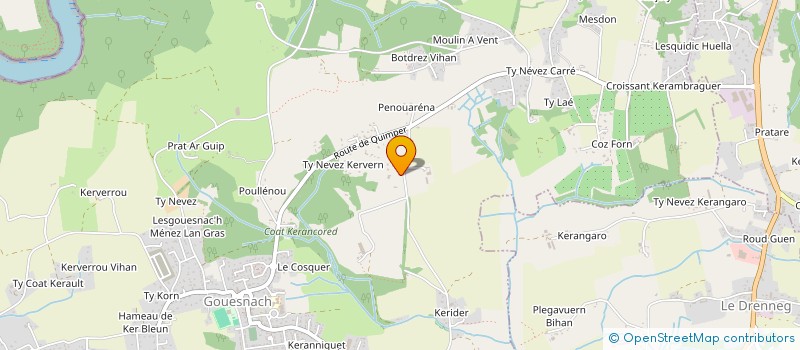 localisation de l'entreprise MAB DEN 2  GOUESNACH