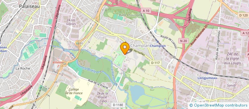 localisation de l'entreprise MAB HOLDING  VANVES