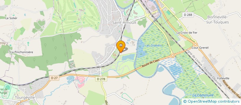 localisation de l'entreprise MAB IMMO  SAINT-ARNOULT