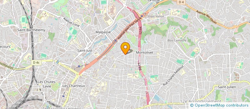 localisation de l'entreprise MAB MACONNERIE  MARSEILLE