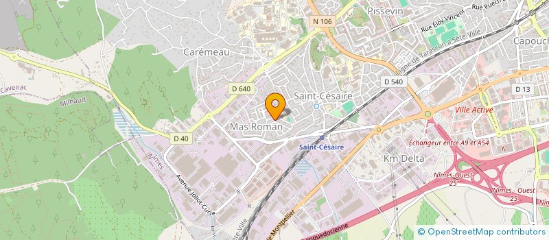 localisation de l'entreprise MAB SECURITE  NIMES