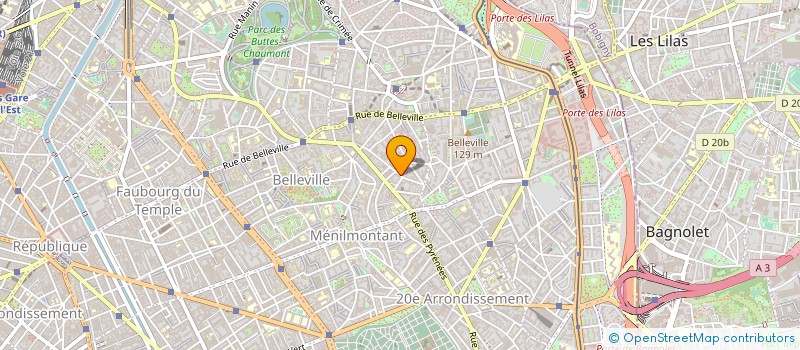 localisation de l'entreprise MAB SERVICES à MONTREUIL