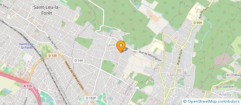 localisation de l'entreprise MAB TAXI à SAINT-PRIX