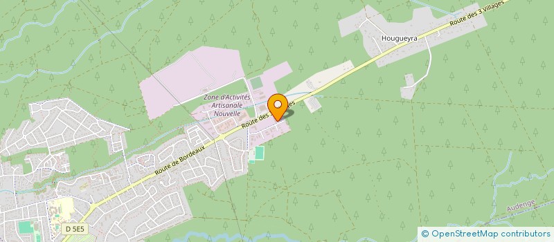 localisation de l'entreprise MAB2  AUDENGE