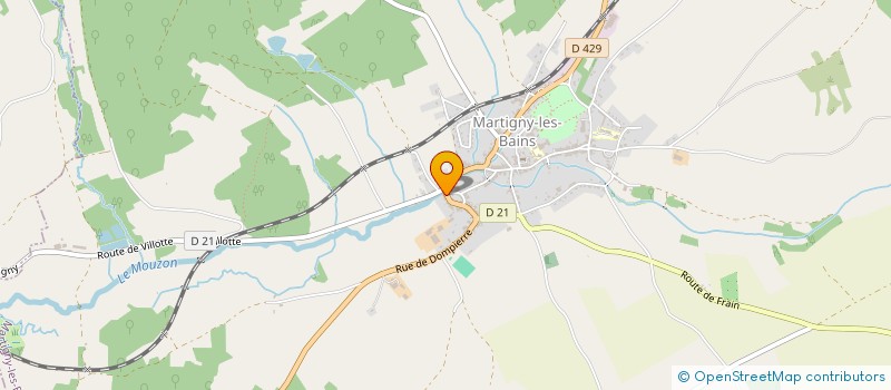 localisation de l'entreprise MAB2C  MARTIGNY-LES-BAINS