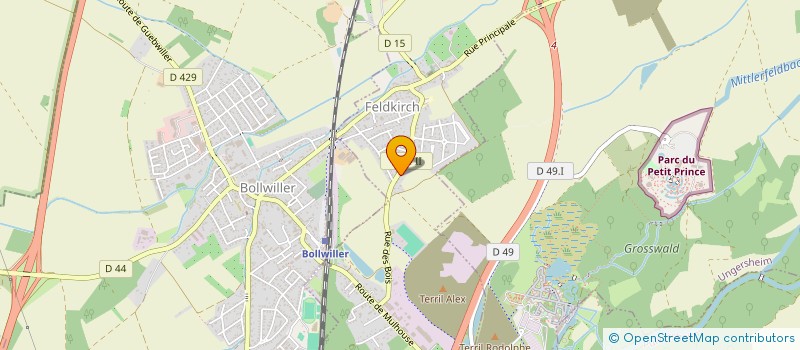 localisation de l'entreprise MABA  FELDKIRCH