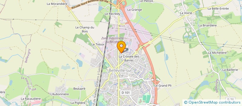 localisation de l'entreprise MABA  BELLEVIGNY