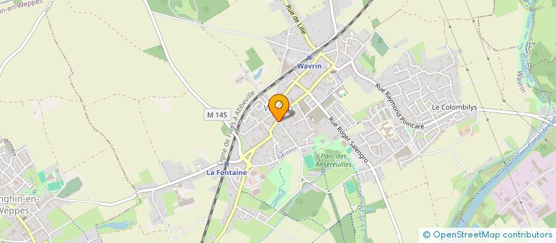 localisation de l'entreprise MABA  WAVRIN