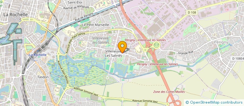 localisation de l'entreprise MABA ETANCHEITE à LA ROCHELLE