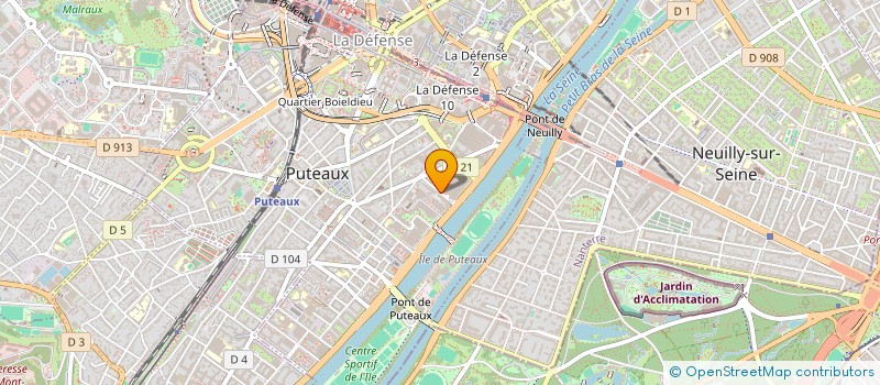 localisation de l'entreprise MABA H  PUTEAUX