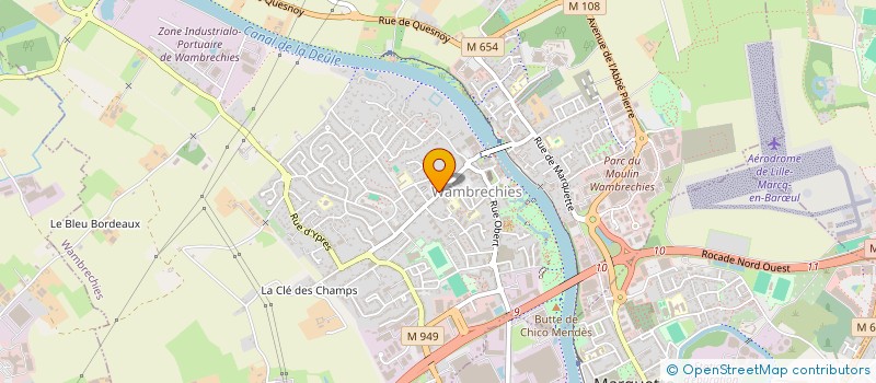 localisation de l'entreprise MABACLE  WAMBRECHIES