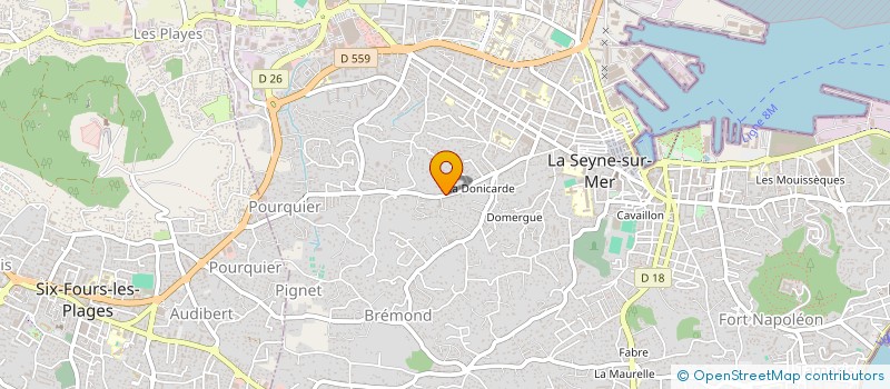 localisation de l'entreprise MABADANIE à LA SEYNE-SUR-MER