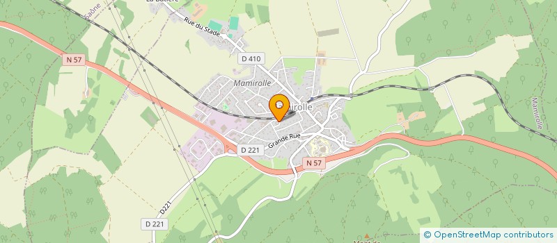 localisation de l'entreprise MABAG à MAMIROLLE