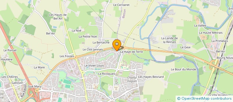 localisation de l'entreprise MABAGA CONSEIL  SAINT-GREGOIRE