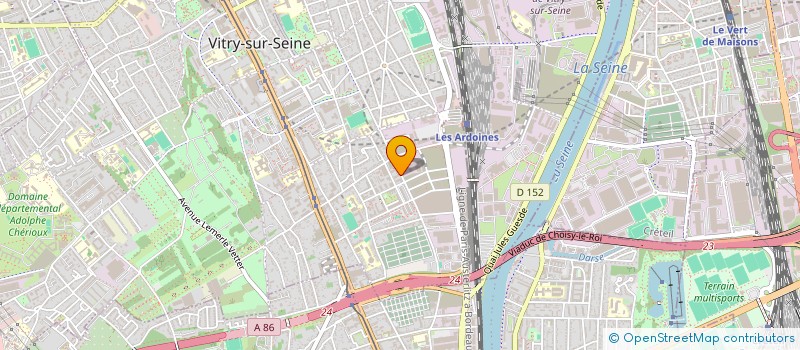 localisation de l'entreprise MABALBA SECURITE à VITRY-SUR-SEINE