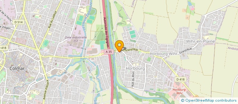 localisation de l'entreprise MABALENA  HORBOURG-WIHR