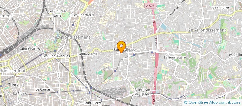 localisation de l'entreprise MABALI à MARSEILLE