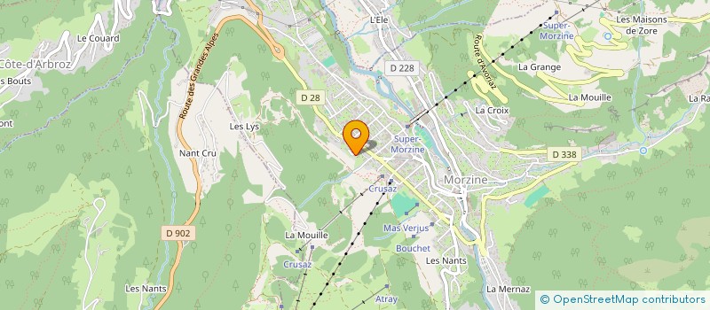 localisation de l'entreprise MABAMANI à THONON-LES-BAINS