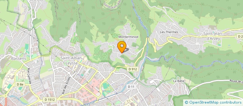 localisation de l'entreprise MABARAK  SAINT-ALBAN-LEYSSE