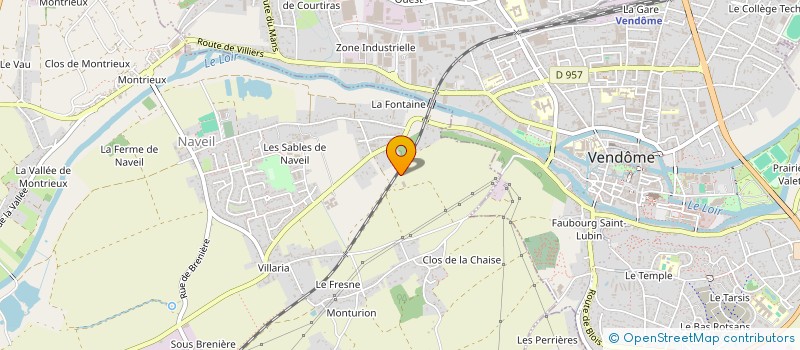 localisation de l'entreprise MABAS  NAVEIL