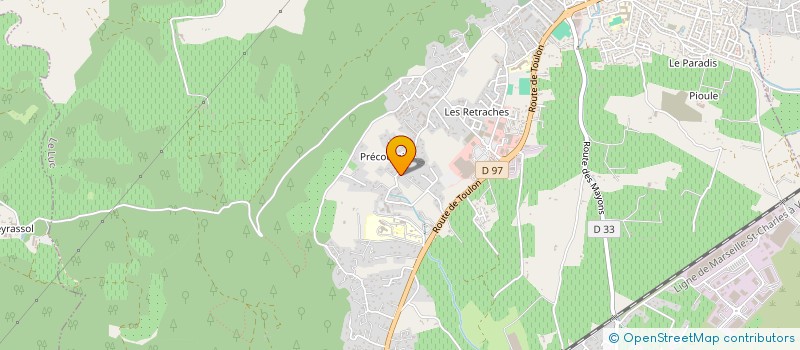 localisation de l'entreprise MABAS  LE LUC