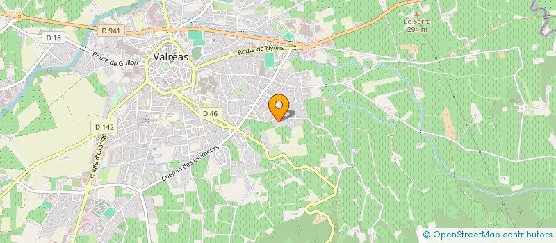 localisation de l'entreprise MABAST à VALREAS