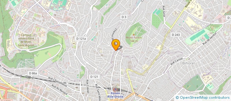 localisation de l'entreprise MABAZ  MONT-SAINT-AIGNAN