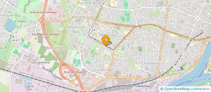 localisation de l'entreprise MABB  NANTES