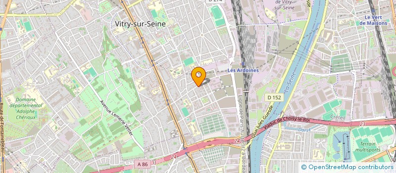 localisation de l'entreprise MABB à VINCENNES