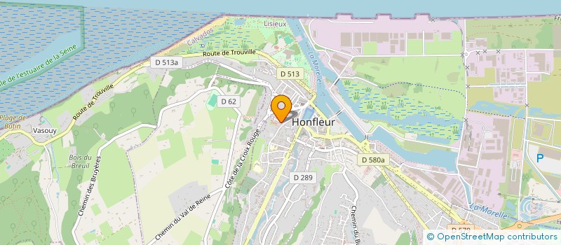 localisation de l'entreprise MABBAX à HONFLEUR