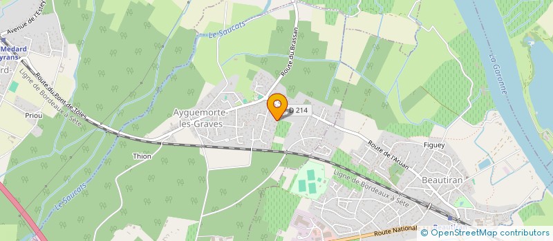 localisation de l'entreprise MABE à AYGUEMORTE-LES-GRAVES