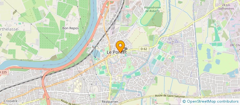 localisation de l'entreprise MABE  LE PONTET