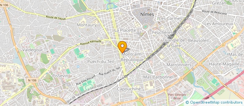 localisation de l'entreprise MABE  NIMES