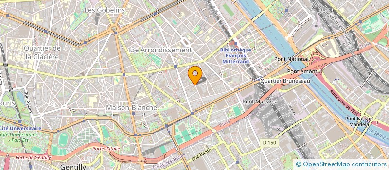 localisation de l'entreprise MABE CDR  PARIS