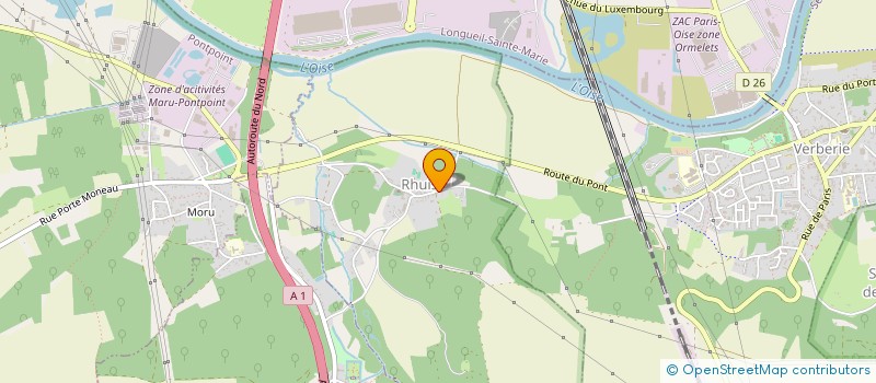 localisation de l'entreprise MABE RENOV  RHUIS