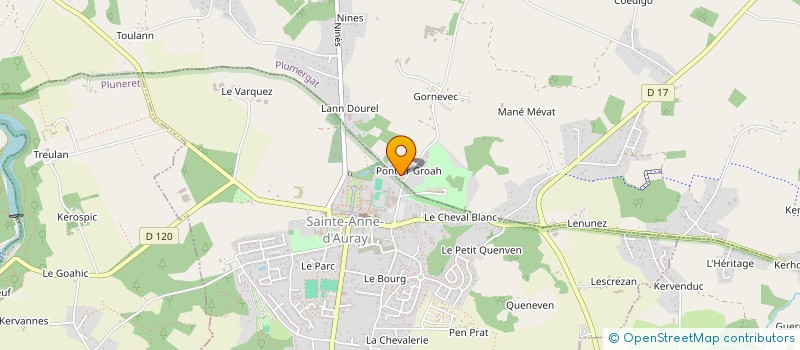 localisation de l'entreprise MABEL IMAGE  PLUMERGAT