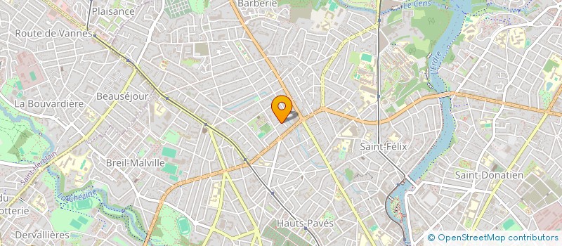 localisation de l'entreprise MABEL PRODUCTION  NANTES