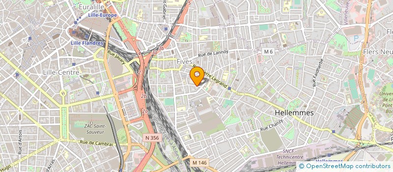 localisation de l'entreprise MABEL SYSTEME à LILLE