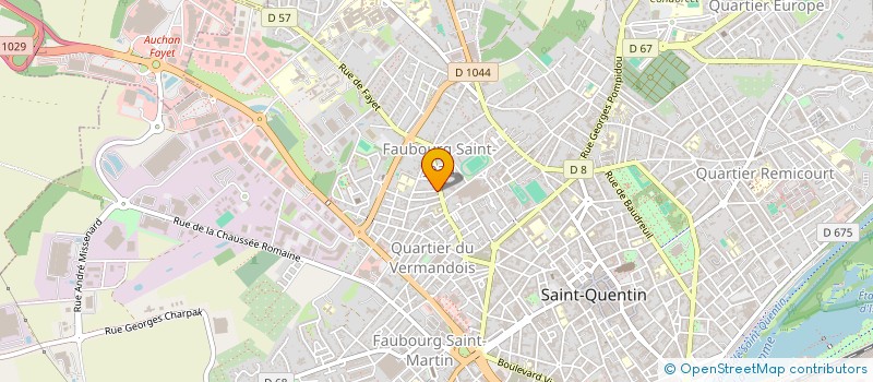 localisation de l'entreprise MABELL'PRIME à SAINT-QUENTIN