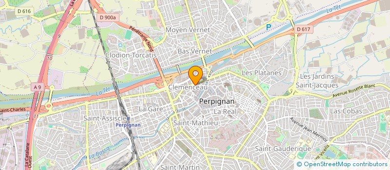 localisation de l'entreprise MABELO à PERPIGNAN