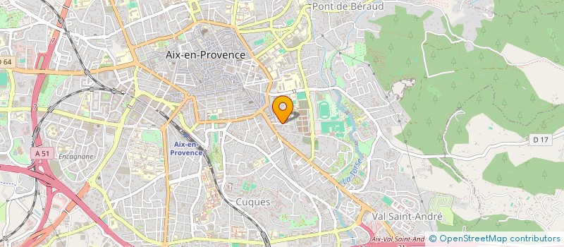 localisation de l'entreprise MABENA BANDOL à AIX-EN-PROVENCE