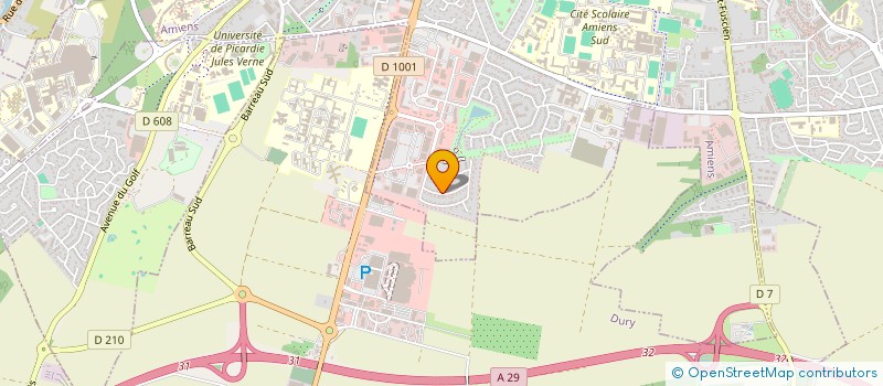 localisation de l'entreprise MABENJU à AMIENS