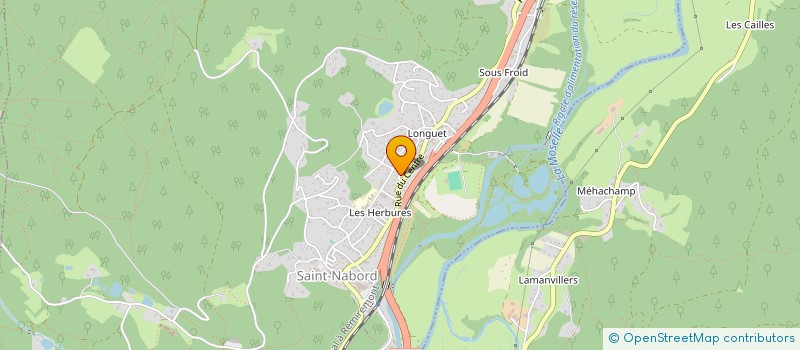 localisation de l'entreprise MABERA  SAINT-NABORD