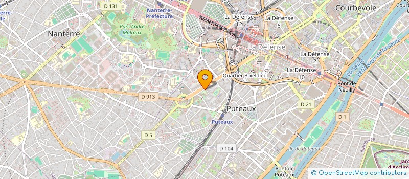 localisation de l'entreprise MABERGERE  PUTEAUX